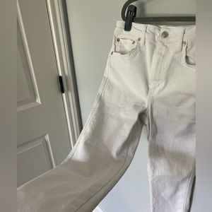 Free People White Jeans